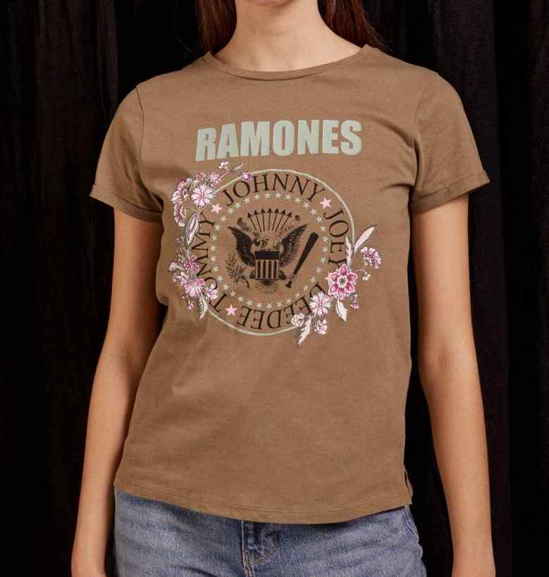 Camiseta Ramones chica – O de Chus
