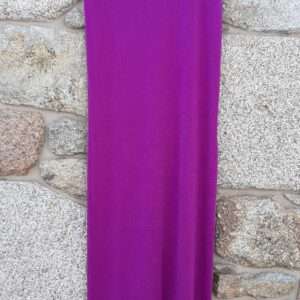 Vestido punto escote pico